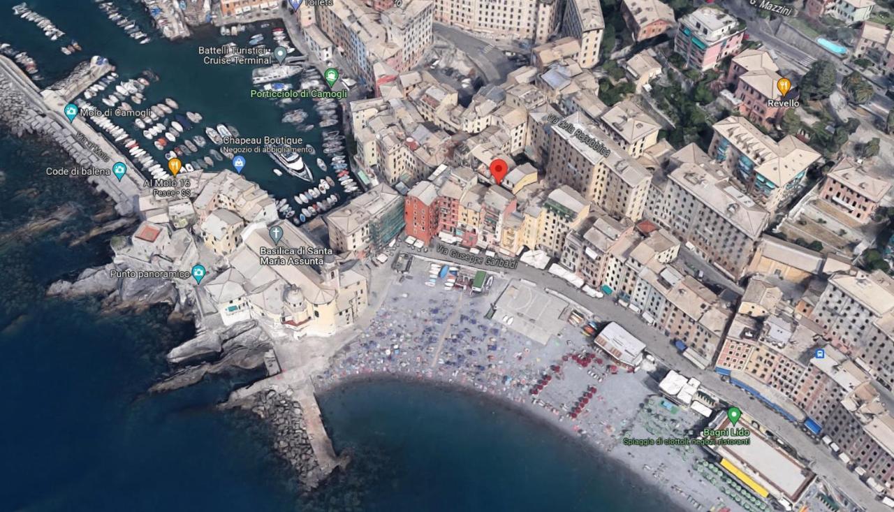 La Casa Nel Cuore Di Camogli Exterior foto